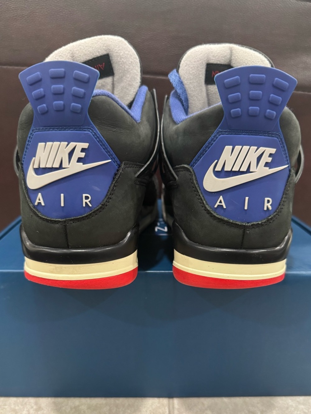 Size 10.5-Jordan 4 Retro Air Rare White Lettering - Picture 4 of 7